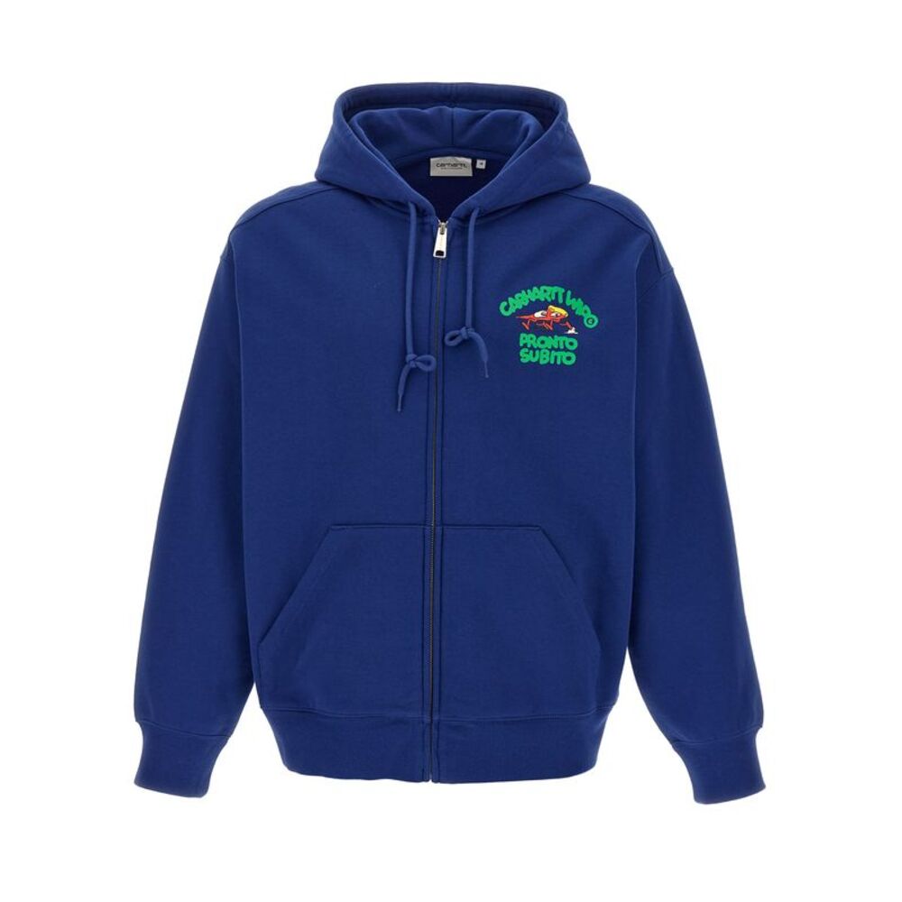 Carhartt Wip Blue Cotton Men's Sweatshirt